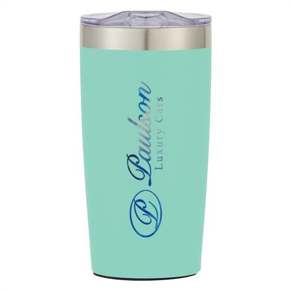 20 oz. travel mug with spill-resistant lid and double-wall insulation... from ASI 61125 Hit Promotional Products / Hit®