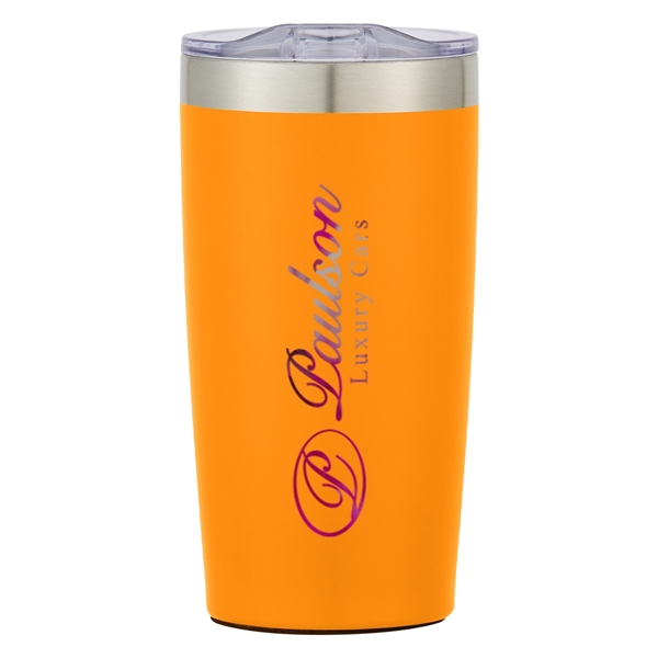 20 oz. travel mug with spill-resistant lid and double-wall insulation... from ASI 61125 Hit Promotional Products / Hit®