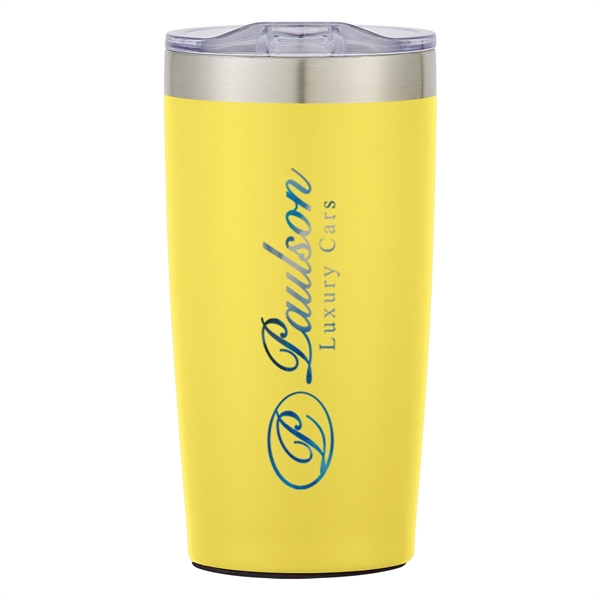 20 oz. travel mug with spill-resistant lid and double-wall insulation... from ASI 61125 Hit Promotional Products / Hit®