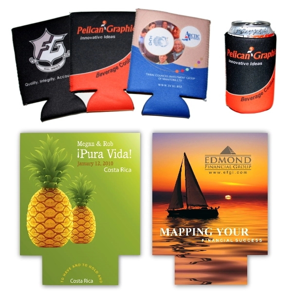 Canadian made Dr.Kool-Z beverage coolie.... from ASI 76797 Pelican Graphics / Pelican Lures