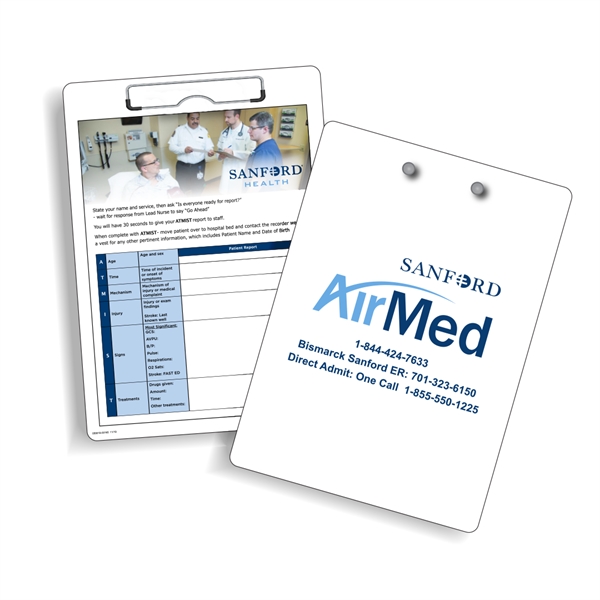 Custom metal clipboard.... from ASI 76797 Pelican Graphics / Pelican Lures