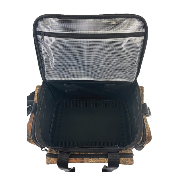 Tackle bag includes (2) storage trays (4) Exterior accessories pockets.... from ASI 76797 Pelican Graphics / Pelican Lures