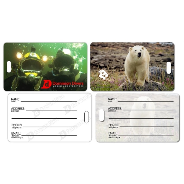 Durable metal luggage tag.... from ASI 76797 Pelican Graphics / Pelican Lures