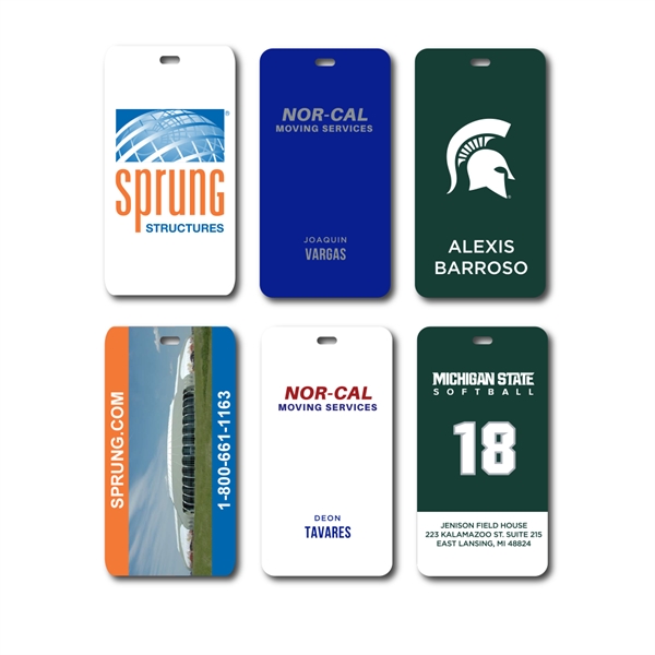 Durable metal luggage tag.... from ASI 76797 Pelican Graphics / Pelican Lures
