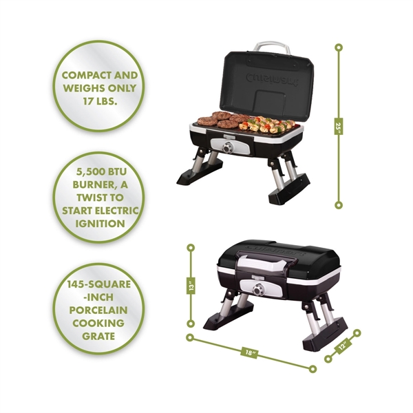 Get great grilled flavor every day from the compact, high-performance Cuisinart... from ASI 56070 Gemline / Gemline®