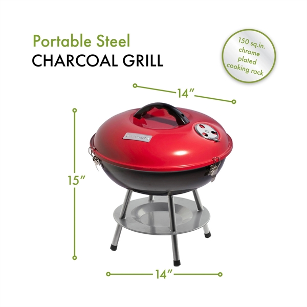 The Cuisinart 14" Portable Charcoal Grill offers the perfect solution for... from ASI 56070 Gemline / Gemline®