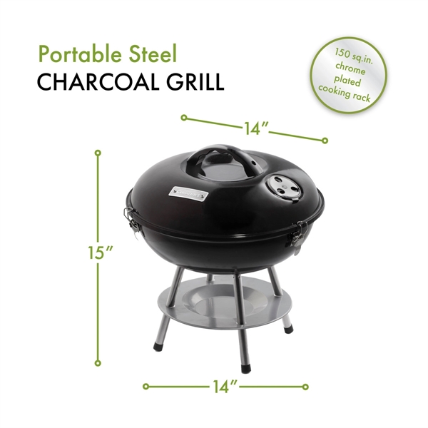 The Cuisinart 14" Portable Charcoal Grill offers the perfect solution for... from ASI 56070 Gemline / Gemline®