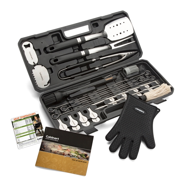 The Cuisinart® 36-Piece Backyard BBQ Tool Set is the ultimate kit... from ASI 56070 Gemline / Gemline®