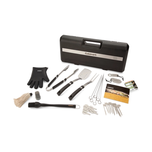 The Cuisinart® 36-Piece Backyard BBQ Tool Set is the ultimate kit... from ASI 56070 Gemline / Gemline®