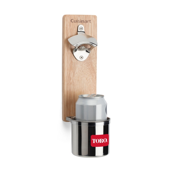 The Cuisinart® Magnetic Bottle Opener & Cup Holder magnetically mounts to... from ASI 56070 Gemline / Gemline®