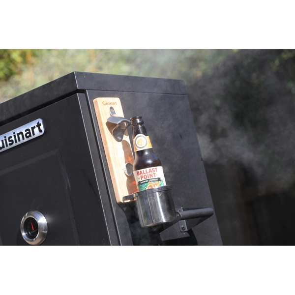 The Cuisinart® Magnetic Bottle Opener & Cup Holder magnetically mounts to... from ASI 56070 Gemline / Gemline®