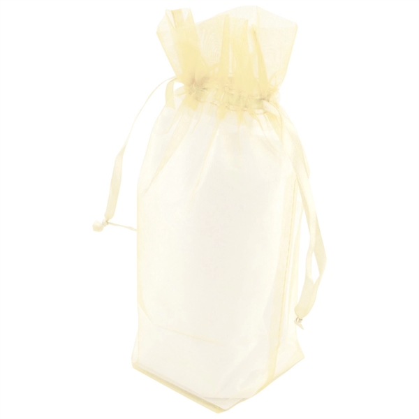 Sheer Organza bags with pull string closure and bottom gusset.... from ASI 75731 PWS
