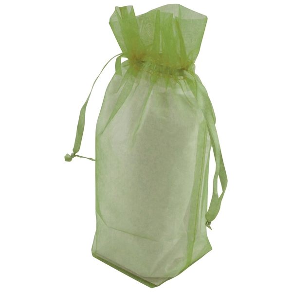 Sheer Organza bags with pull string closure and bottom gusset.... from ASI 75731 PWS