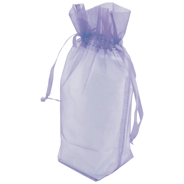 Sheer Organza bags with pull string closure and bottom gusset.... from ASI 75731 PWS