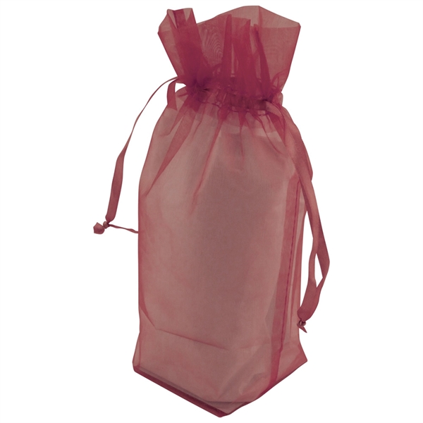 Sheer Organza bags with pull string closure and bottom gusset.... from ASI 75731 PWS