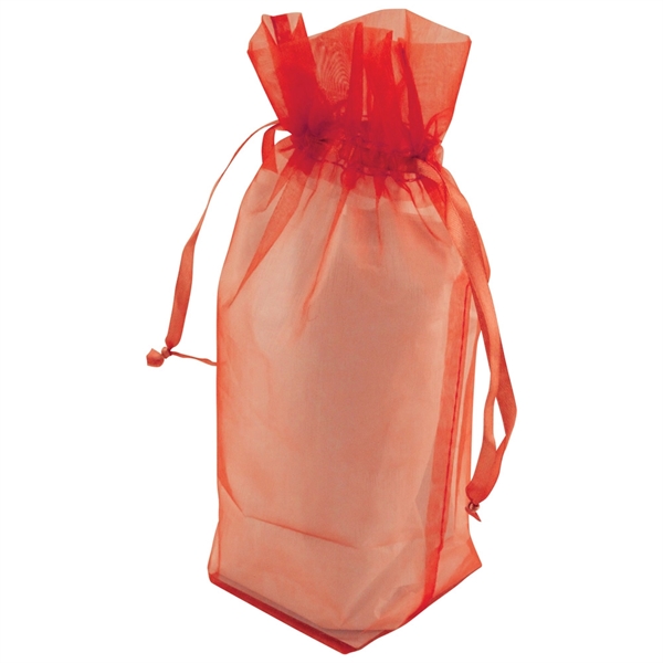 Sheer Organza bags with pull string closure and bottom gusset.... from ASI 75731 PWS