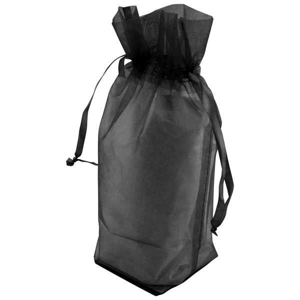 Sheer Organza bags with pull string closure and bottom gusset.... from ASI 75731 PWS