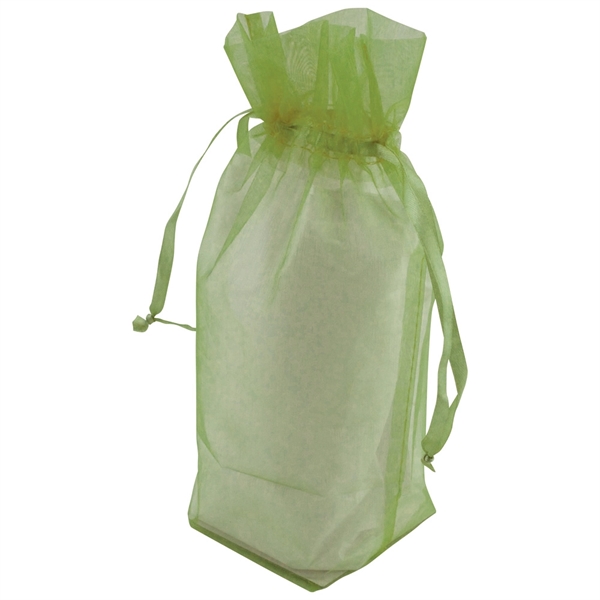 Sheer Organza bags with pull string closure and bottom gusset.... from ASI 75731 PWS