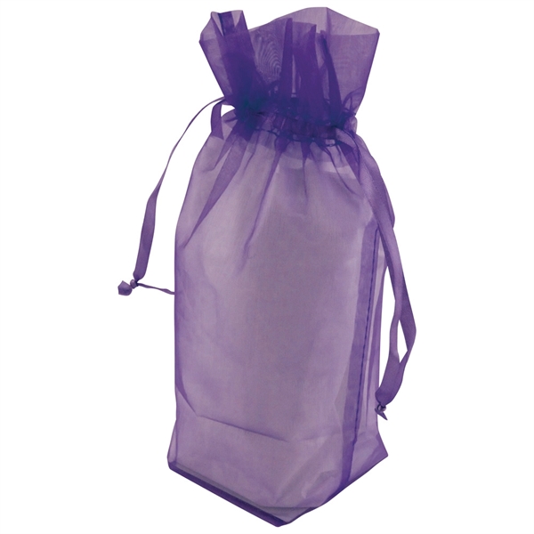 Sheer Organza bags with pull string closure and bottom gusset.... from ASI 75731 PWS