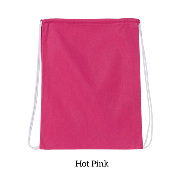 6 oz colorful cotton canvas backpack.... from ASI 41511 Brainchild USA Inc / BrainChild Gift Club