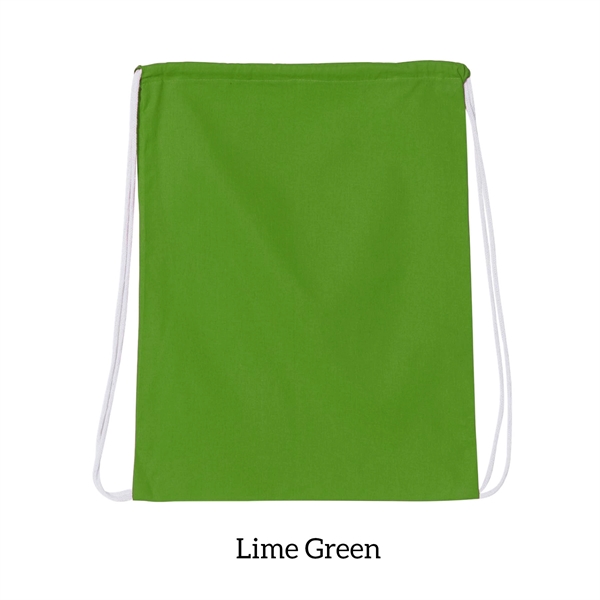 6 oz colorful cotton canvas backpack.... from ASI 41511 Brainchild USA Inc / BrainChild Gift Club