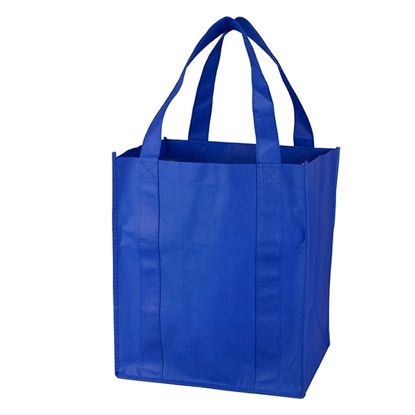 13" x 15" x 10" 80GSM non-woven PP reusable stitched grocery... from ASI 62660 Innovation Line