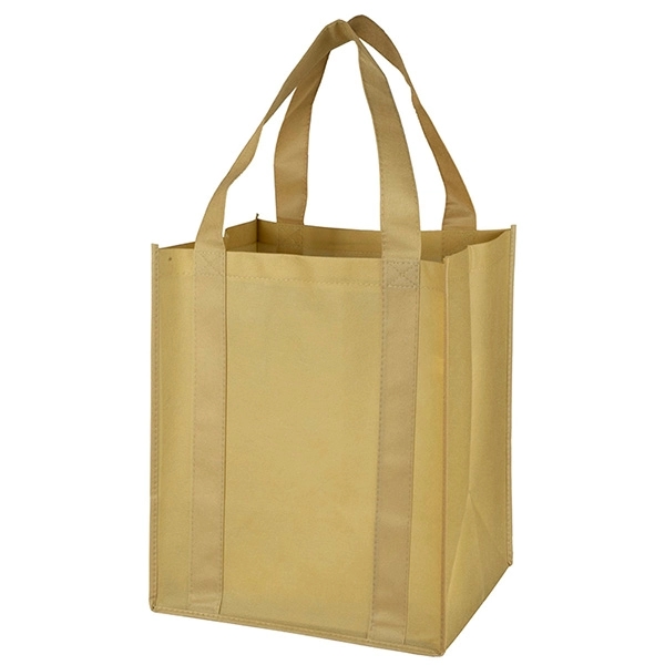 13" x 15" x 10" 80GSM non-woven PP reusable stitched grocery... from ASI 62660 Innovation Line