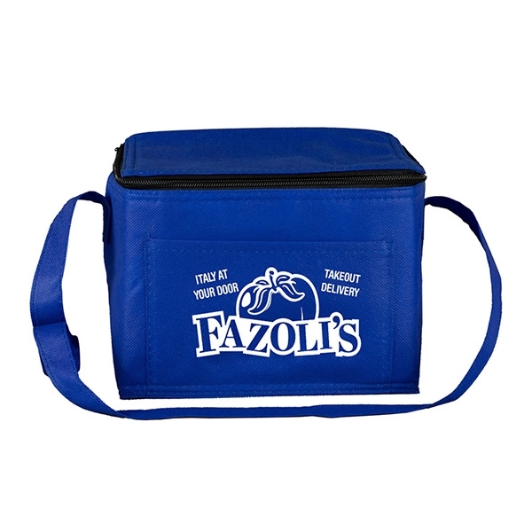 8" x 6" x 6" 80GSM non-woven polypropylene insulated lunch cooler... from ASI 62660 Innovation Line