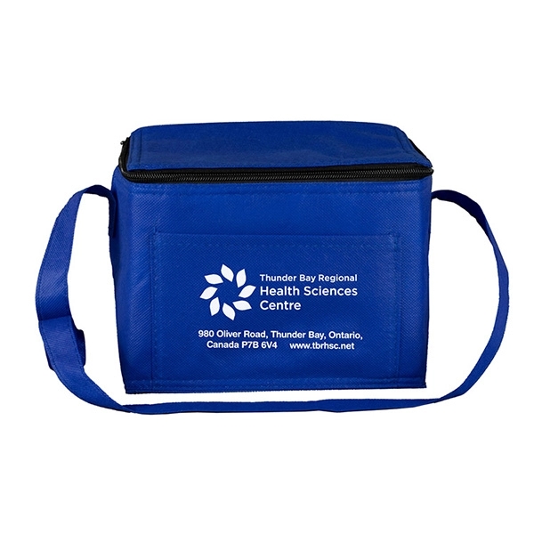 8" x 6" x 6" 80GSM non-woven polypropylene insulated lunch cooler... from ASI 62660 Innovation Line