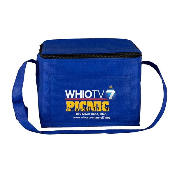 8" x 6" x 6" 80GSM non-woven polypropylene insulated lunch cooler... from ASI 62660 Innovation Line