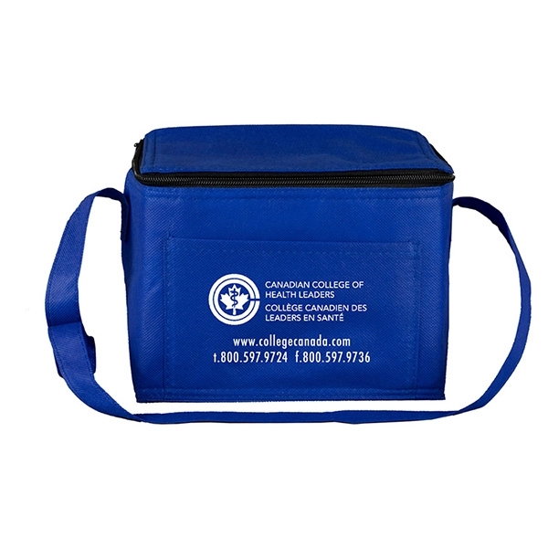 8" x 6" x 6" 80GSM non-woven polypropylene insulated lunch cooler... from ASI 62660 Innovation Line