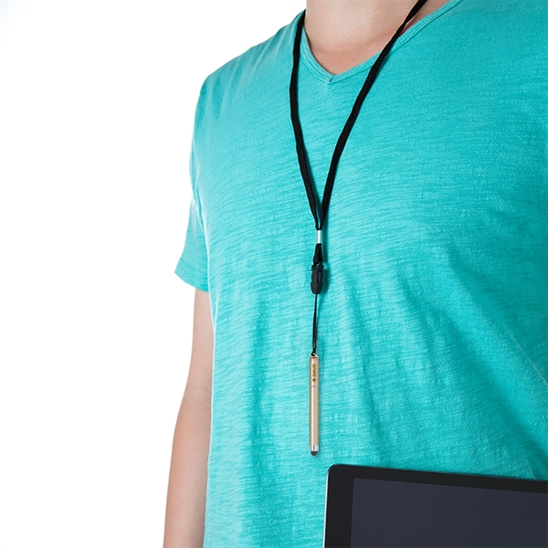 Plastic stylus pen in metallic barrel colors.... from ASI 31517 Admart Products / Admart Line