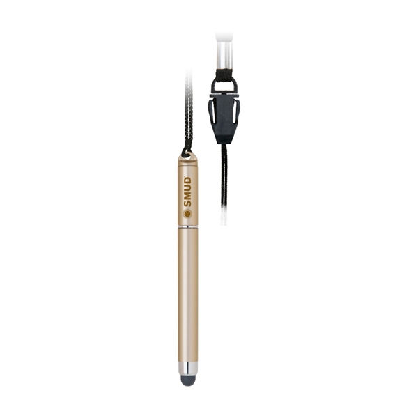 Plastic stylus pen in metallic barrel colors.... from ASI 31517 Admart Products / Admart Line