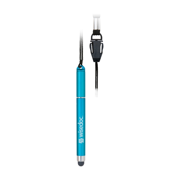 Plastic stylus pen in metallic barrel colors.... from ASI 31517 Admart Products / Admart Line