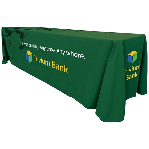 8' Fully Customized Throw Style Table Cover... from ASI 80228 Quinn