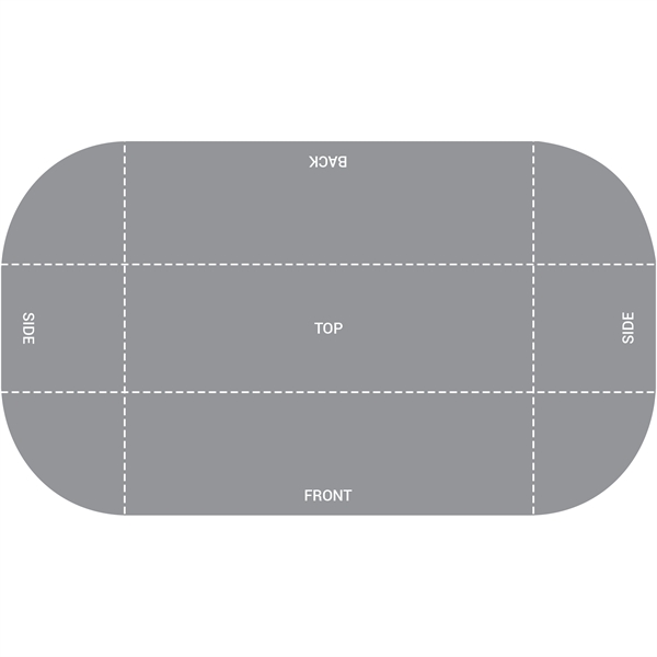 8' Fully Customized Throw Style Table Cover... from ASI 80228 Quinn