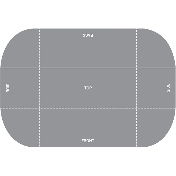 6' Fully Customized Throw Style Table Cover... from ASI 80228 Quinn