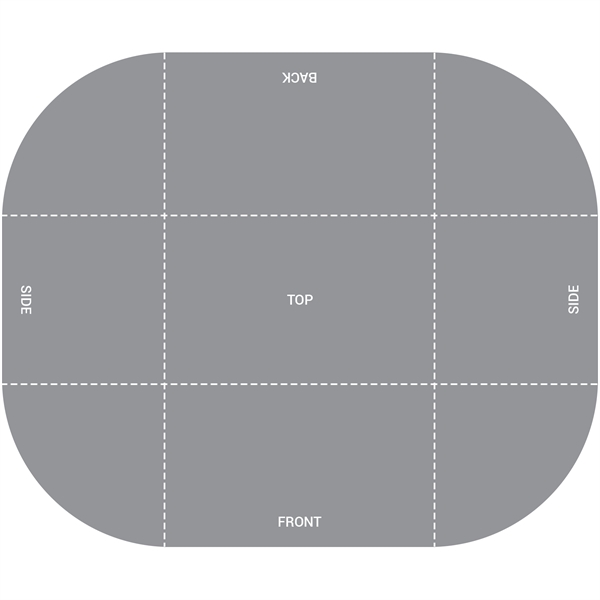 4' Fully Customized Throw Style Table Cover... from ASI 80228 Quinn