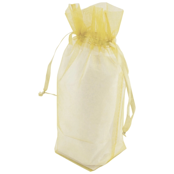 Sheer Organza bags with pull string closure and bottom gusset.... from ASI 75731 PWS
