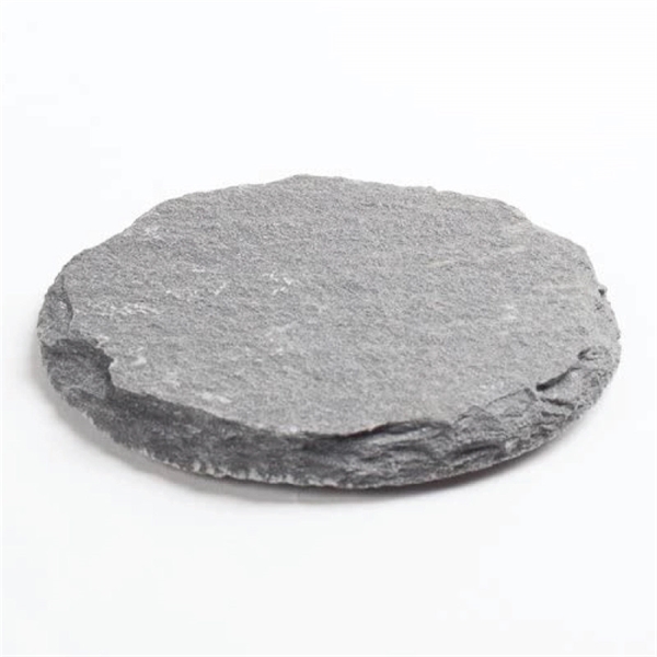 4" round beverage coaster crafted of slate stone and backed by... from ASI 57655 STOPNGO Line