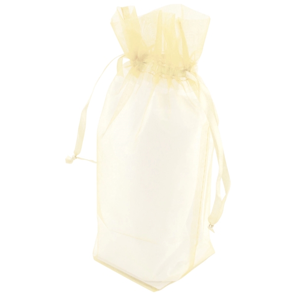 Sheer Organza bags with pull string closure and bottom gusset.... from ASI 75731 PWS