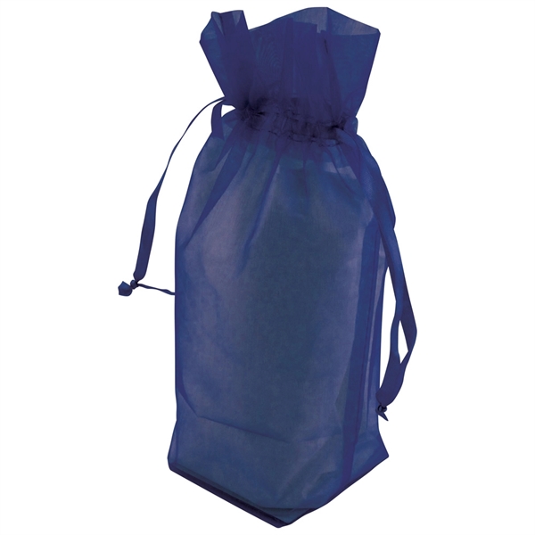 Sheer Organza bags with pull string closure and bottom gusset.... from ASI 75731 PWS