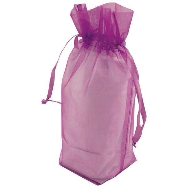 Sheer Organza bags with pull string closure and bottom gusset.... from ASI 75731 PWS