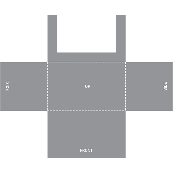 4' Fully Customized Open Back Fitted Table Cover... from ASI 80228 Quinn