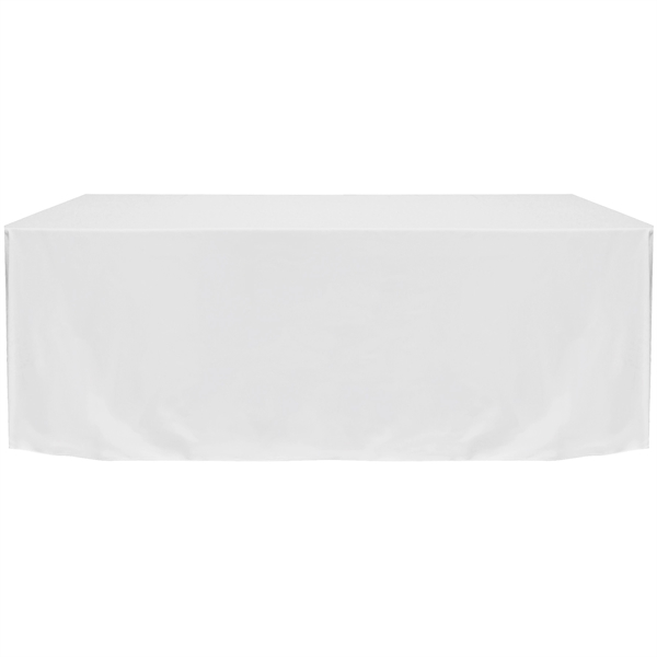 6' Fully Customized Open Back Fitted Table Cover... from ASI 80228 Quinn