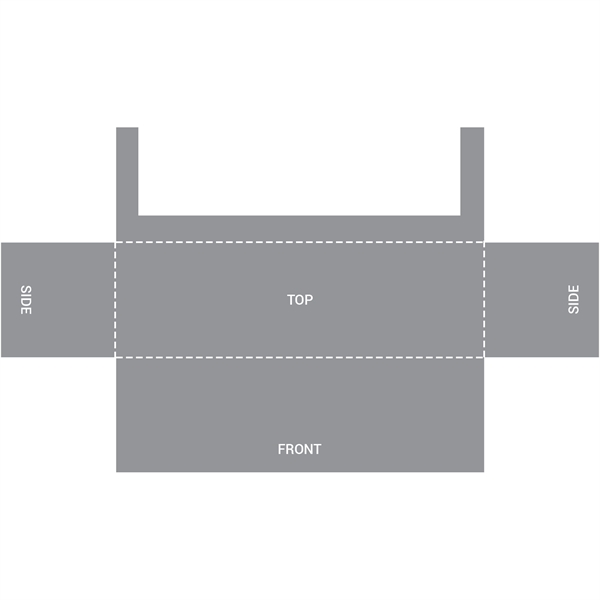 8' Fully Customized Open Back Fitted Table Cover... from ASI 80228 Quinn