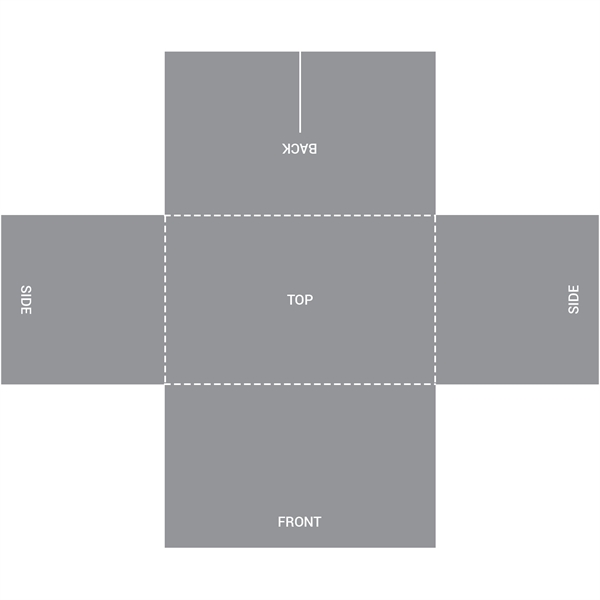 4' Fully Customized Zipper Back Fitted Table Cover.... from ASI 80228 Quinn
