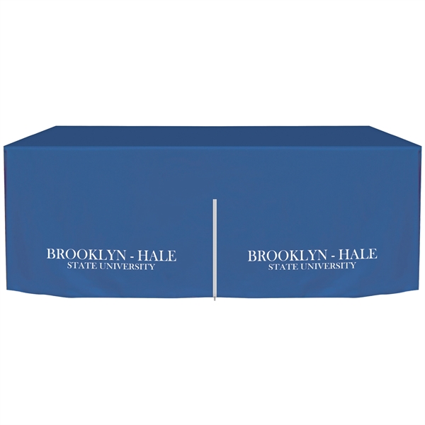 6' Fully Customized Zipper Back Fitted Table Cover... from ASI 80228 Quinn