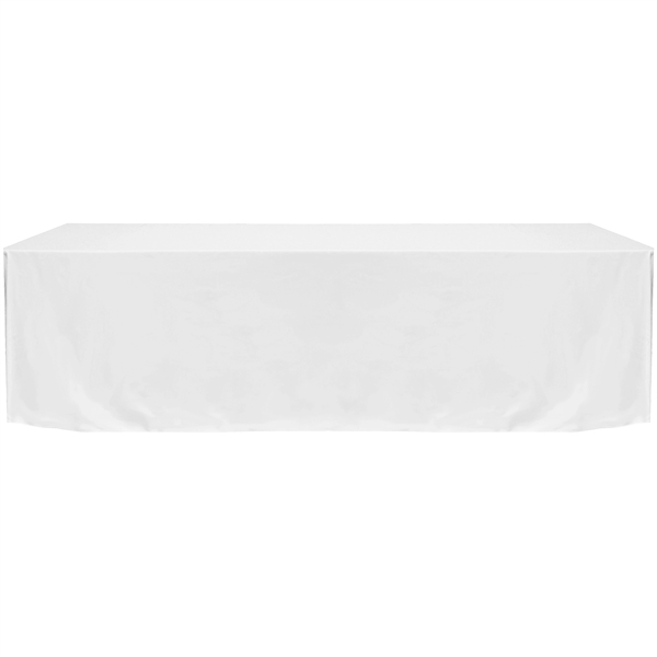 8' Fully Customized Zipper Back Fitted Table Cover... from ASI 80228 Quinn