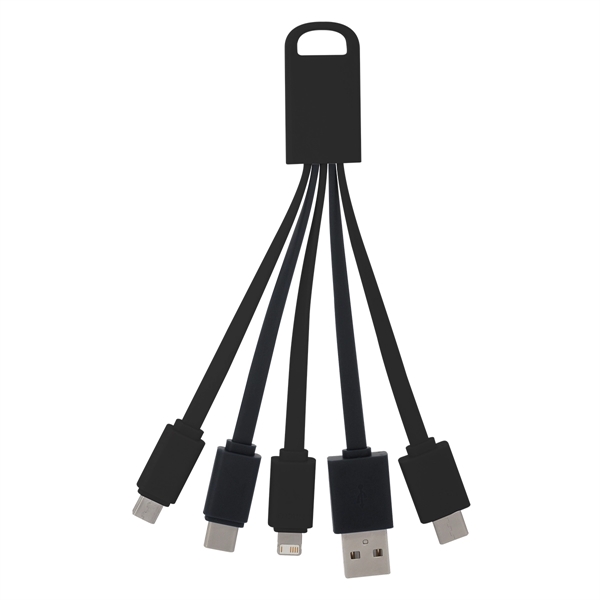 5-in-1 Cosmo charging buddy with various connectors for keeping phones and... from ASI 61125 Hit Promotional Products / Hit®